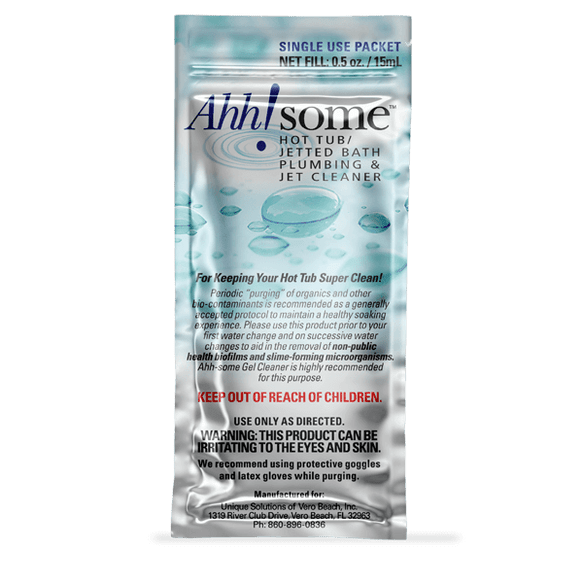 Ahh-Some Hot Tub Plumbing & Jet Cleaner ( Single Use 0.5 oz) hot tub product